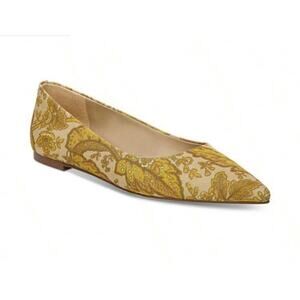 Sam Edelman Wanda pointed toe slip on brocade or jacquard weave flats